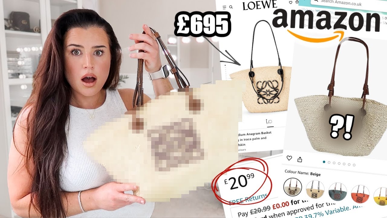 I Bought The VIRAL DUPE Designer Basket Bag on AMAZON | This Is What Arrived...