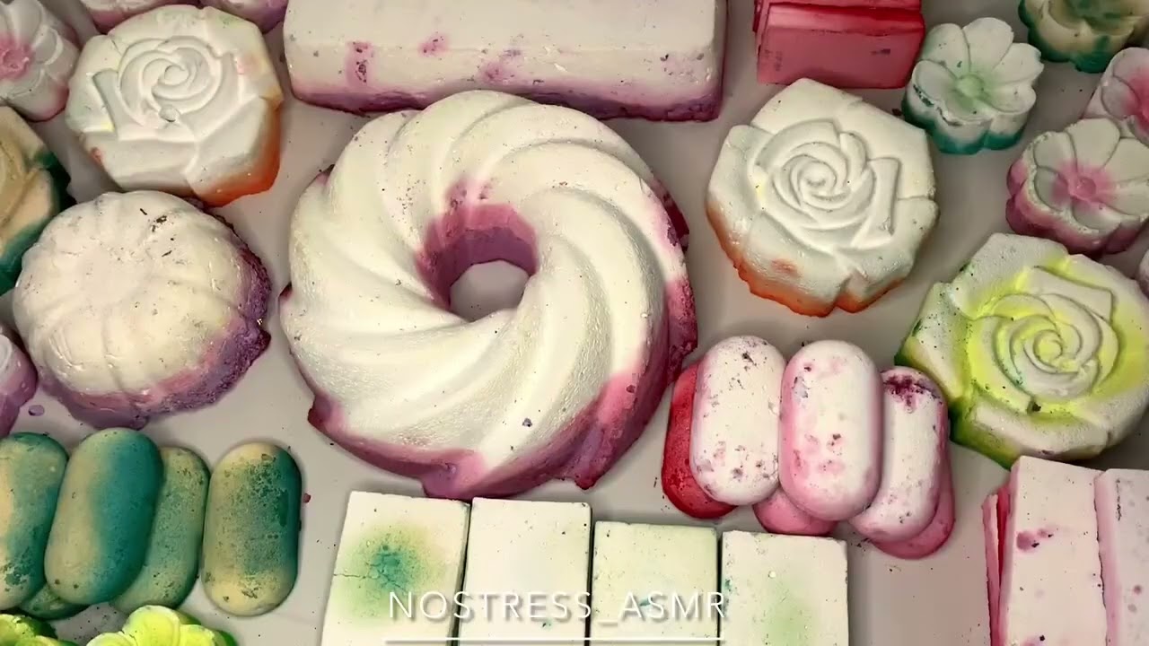ASMR| White clouds on Colours 😍 gymchalk Mass crush|OG