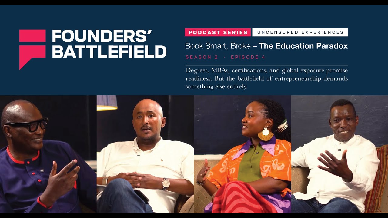 S2EP4 -Book Smart, Broke – The Education Paradox. #foundersbattlefield #lifelessons