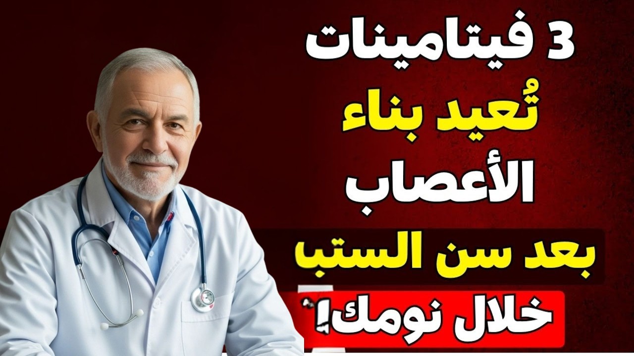 3 فيتامينات سحرية قبل النوم تحول ساقيك لحديد بعد الستين! النتائج صادمة 😱