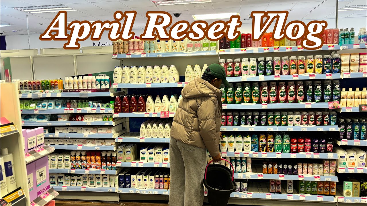 Hygiene Shopping 2024 | Cooking for my Man | April Reset Vlog