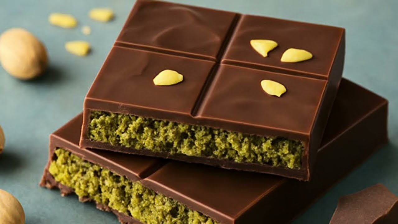 Making Dubai chocolate at home 