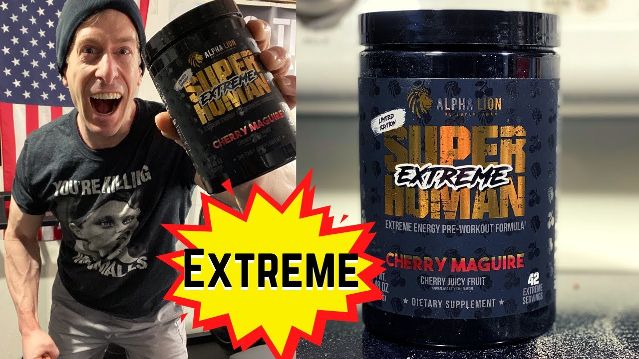 Show Me the Gains | Alpha Lion LIMITED RELEASE | Super Human EXTREME Pre Workout & Super Human PUMP