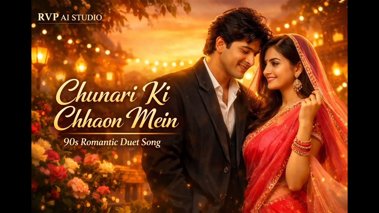 Chunari Ki Chhaon Mein | 90s Romantic Duet Song | New Hindi Love Song 2026 | RVP AI STUDIO