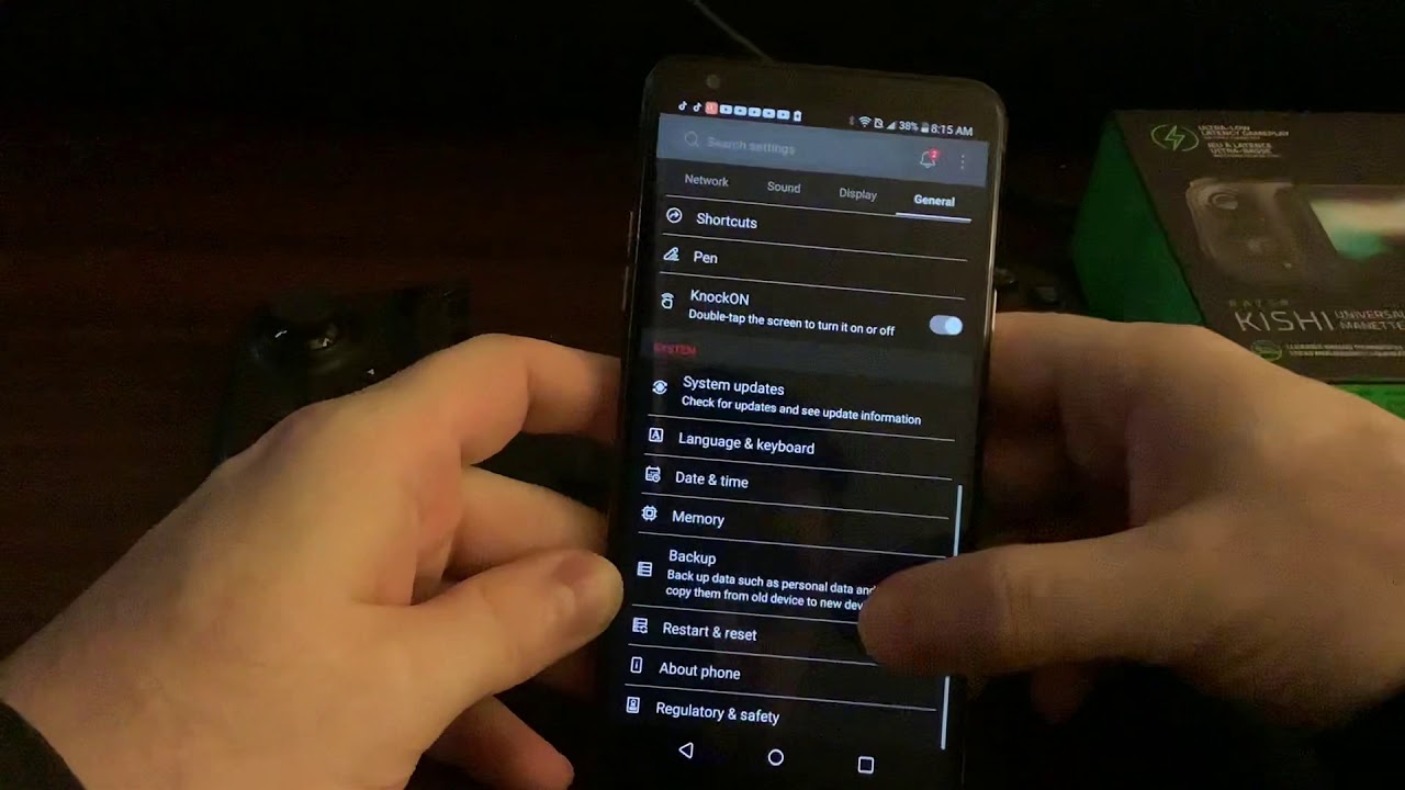 Razer Kishi Left Side Not Working
