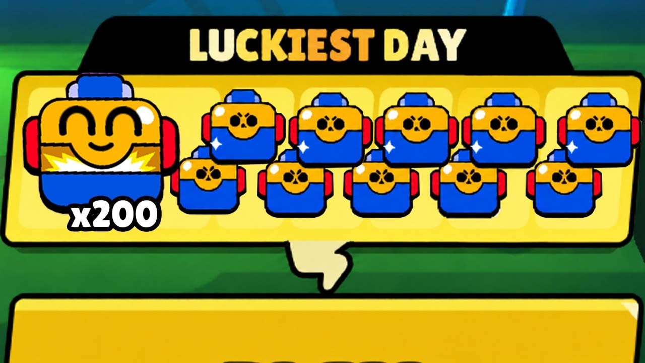 200 МЕГА-КОРОБОК С САМОГО УДАЧНОГО ДНЯ ❓😭🎁 НОВОЕ ОБНОВЛЕНИЕ BRAWL STARS ⚡