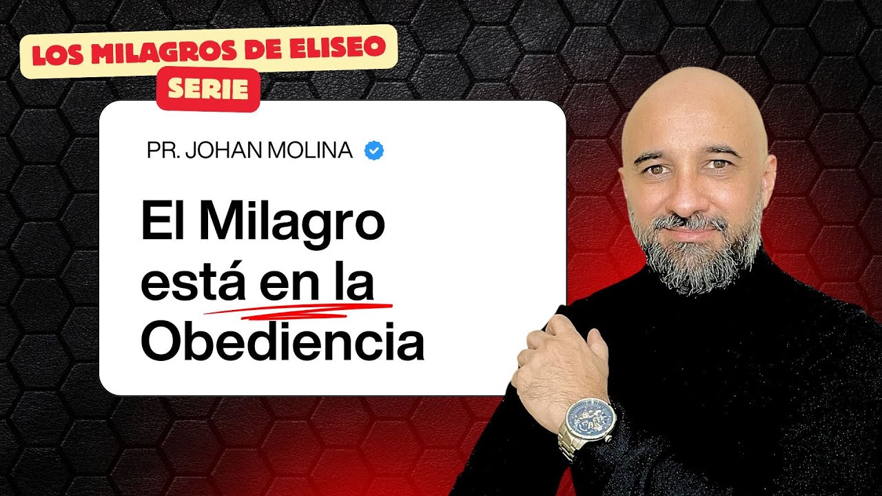 🔴 EL MILAGRO ESTÁ EN LA OBEDIENCIA