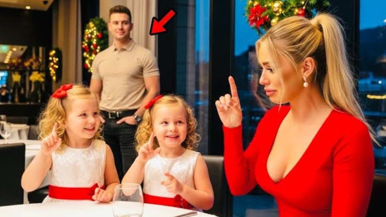 Gehörlose Frau beim Weihnachts-Blinddate abgewiesen — bis zwei Zwillinge zu ihr gebärden