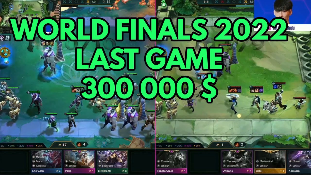 TFT Worlds Grand Finals last game set 6.5 2022