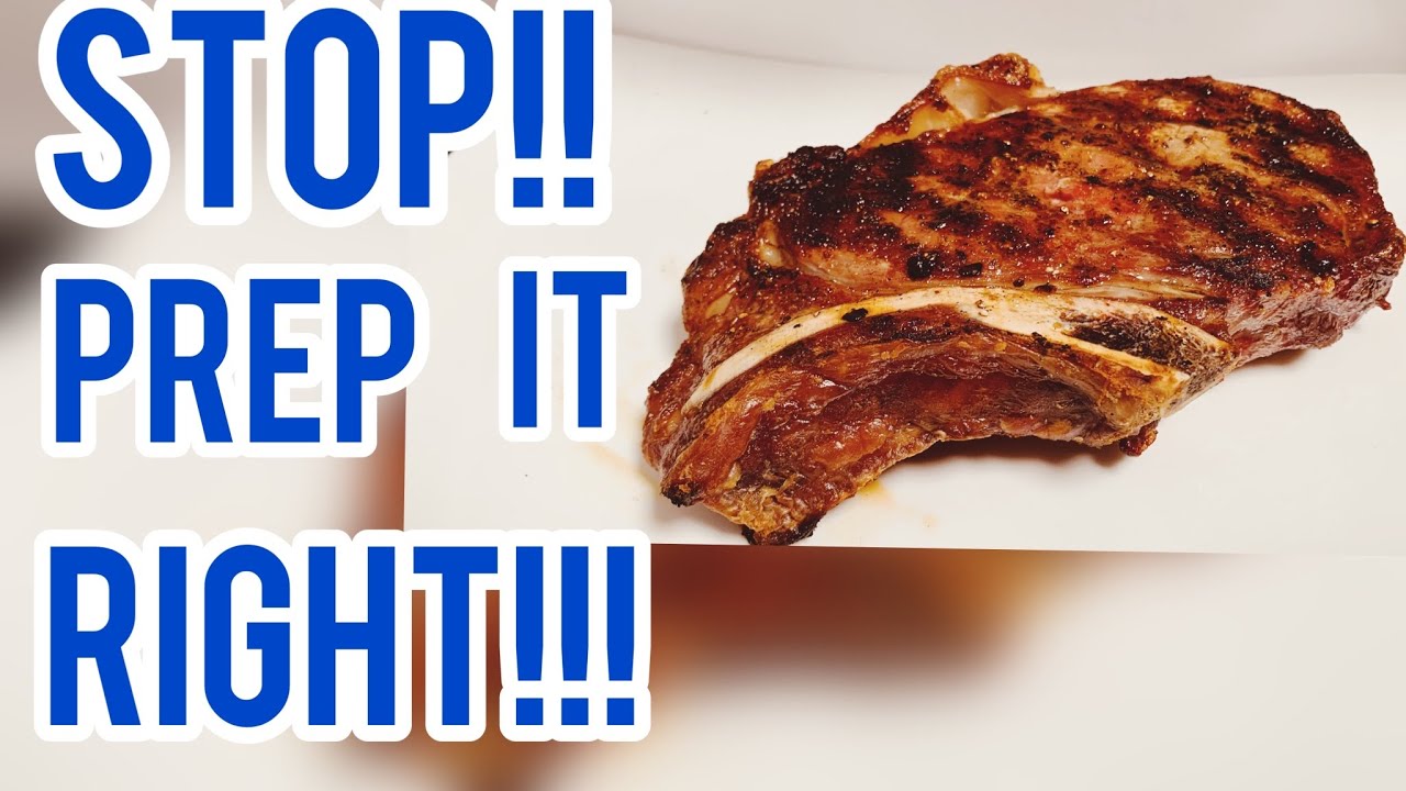 WEBER BABY Q : How To Prepare Perfect Restaurant Steak On Weber Q Grill/How To Grill Perfect Steak