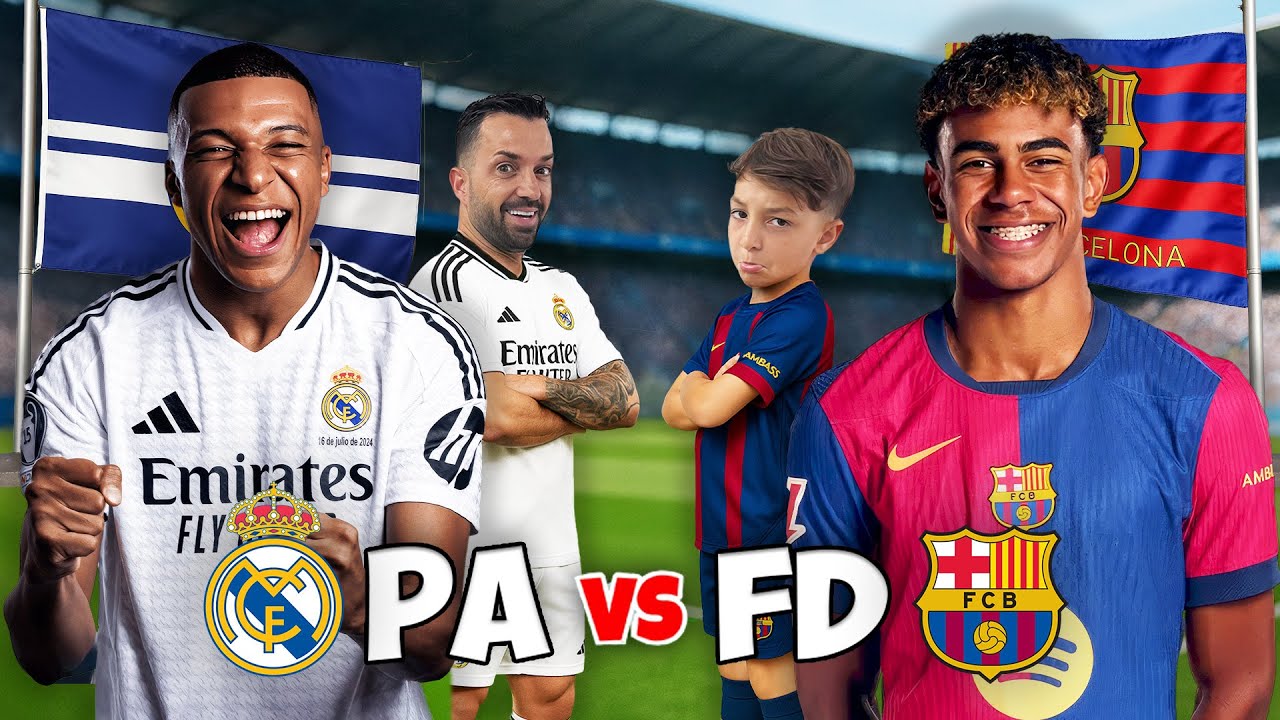 PARTITA 17 : REAL MADRID VS BARCELLONA, PA VS FD ... FIFA25