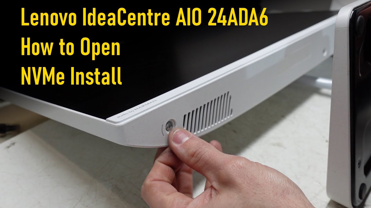 Разборка Lenovo IdeaCentre AIO 3 24ADA6 и установка NVMe