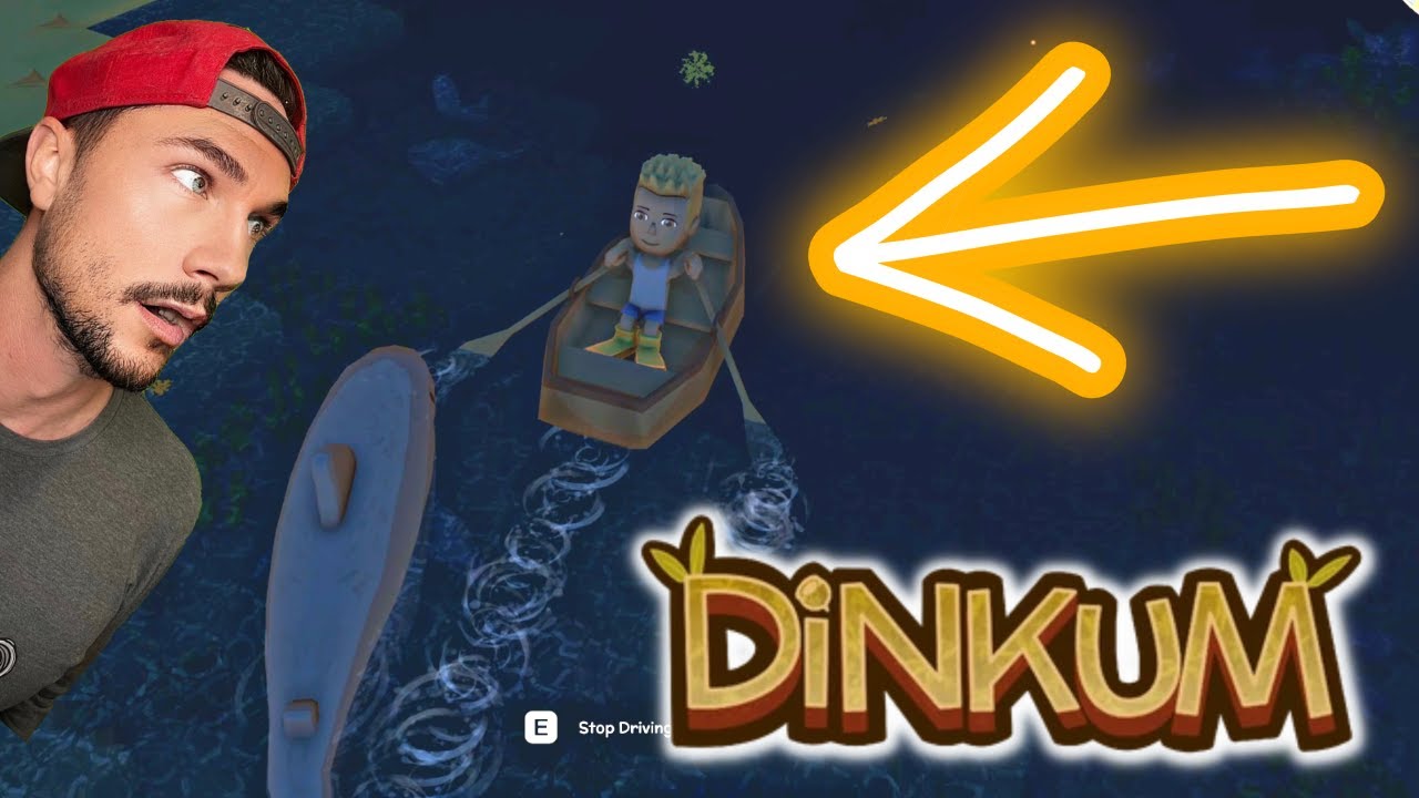 Crafting a Boat in Dinkum!