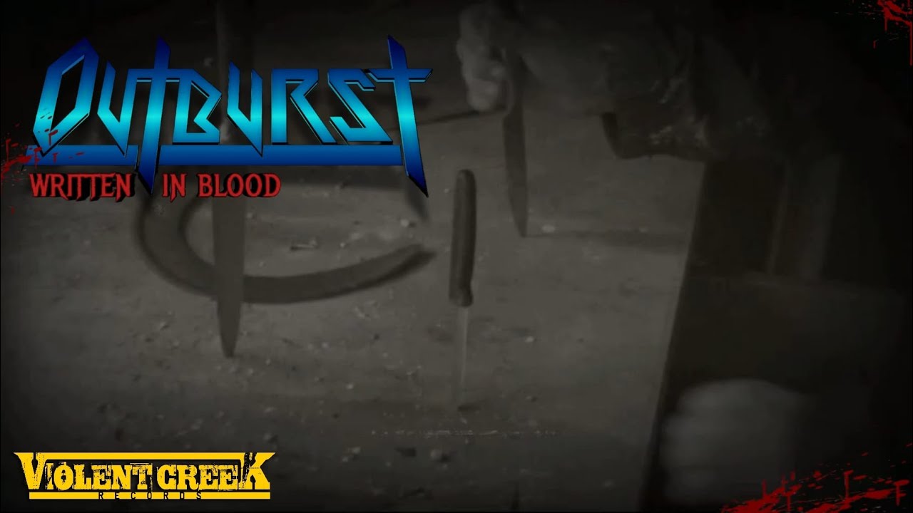 Outburst - Written In Blood (2024) // Official Musicvideo // Violent Creek Records