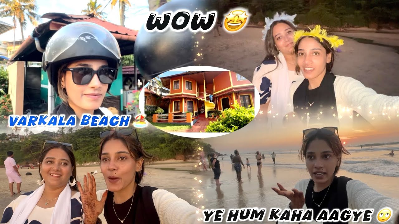 Day:5 in Kerala || Goa jaisa vibe mila Kerala me 🌴❤️ khatija ki tabiyat hogyi kharab 🙄