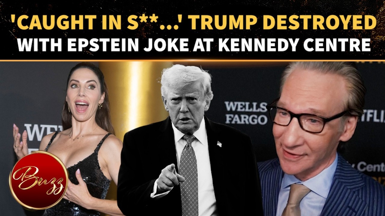 Trump EMBARRASSED With SAVAGE 6-Word Epstein Dig At Kennedy Center Celebration For Bill Maher