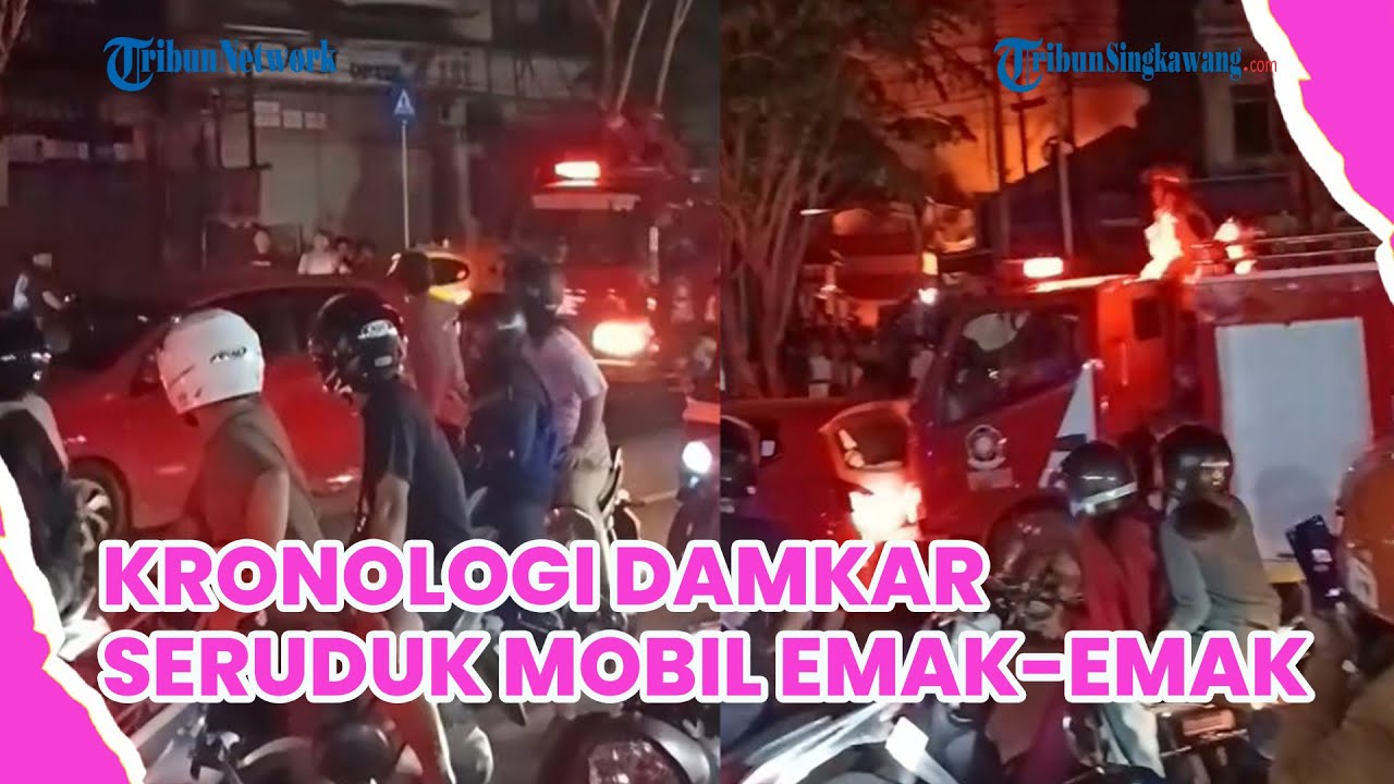 Kronologi Damkar Seruduk Mobil Emak-emak yang Halangi Jalan Menuju Lokasi Kebakaran di Balikpapan