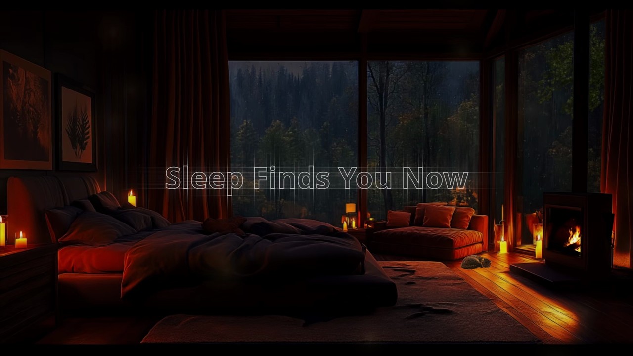Deep Sleep Piano Music | Sleep Finds You Now | Peaceful Sleep & Meditation | 3 Hours