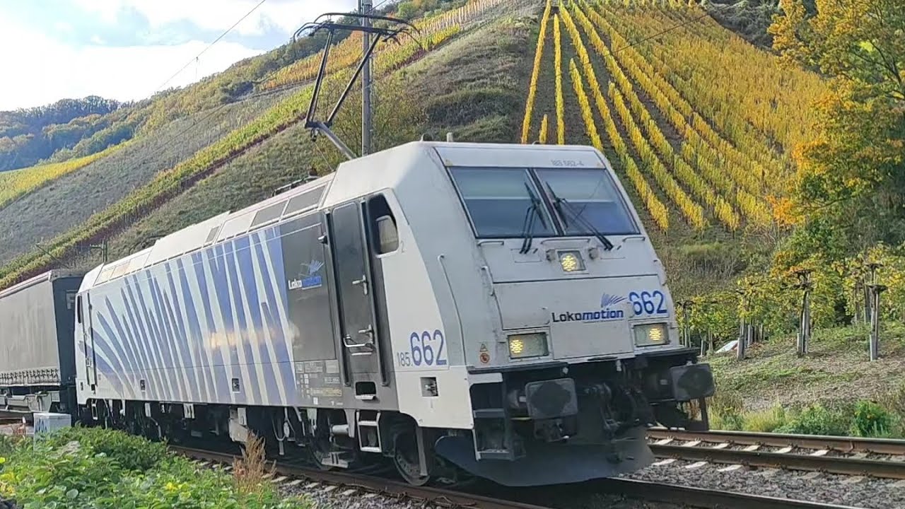 G&uuml;terz&uuml;ge pur Teil 26  Peternach Bopparder Hamm #trainspotting #frighttrain 