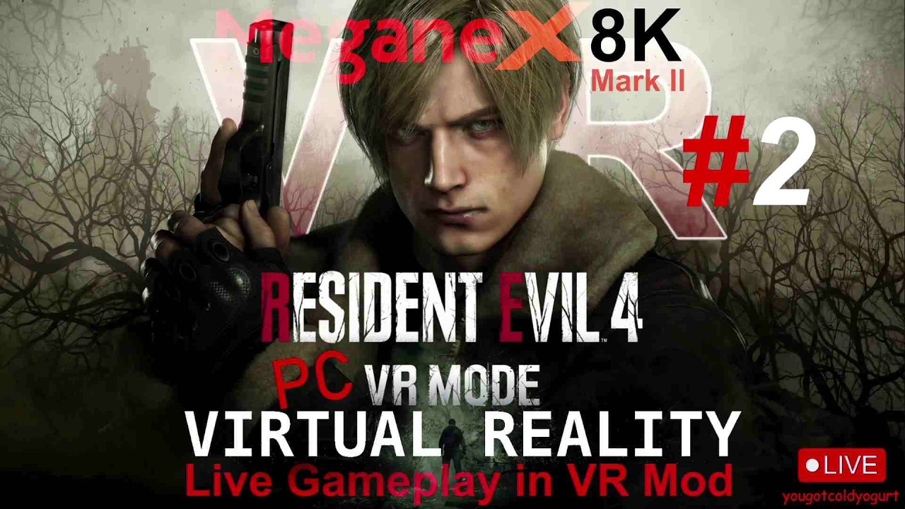 #2 Resident Evil 4 VR Mode on PC! 8K VR HMD / RTX 5090 Live Praydog's REFramework Gameplay!