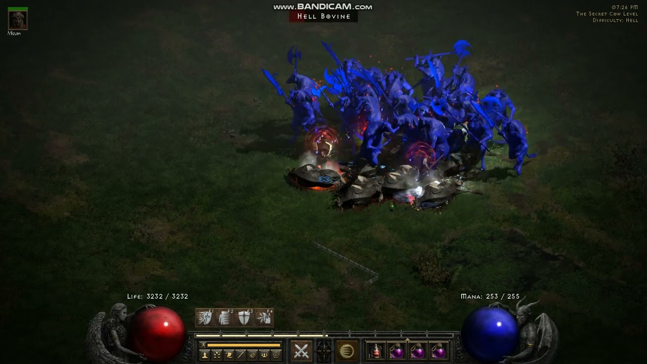 Zeal Paladin (Zealot) in Hell Cow Farm