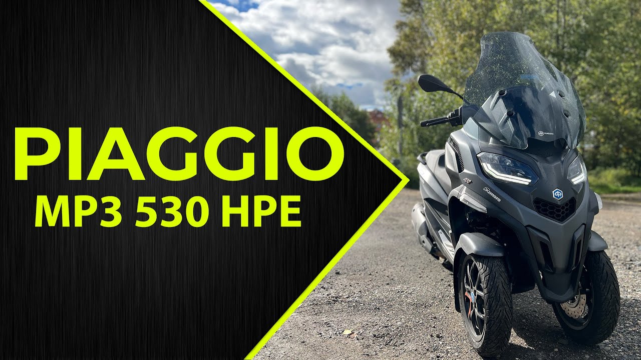 PIAGGIO MP3 530 HPE - MEGA SKÚTR!