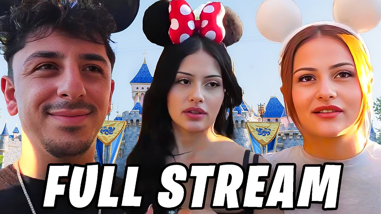 Wendy, Eve & Faze Rug Takes Over Disneyland For a Day *FULL STREAM*