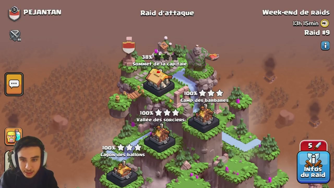 ÉPISODE 55 JOUR 52 LET'S PLAY CLASH OF CLANS