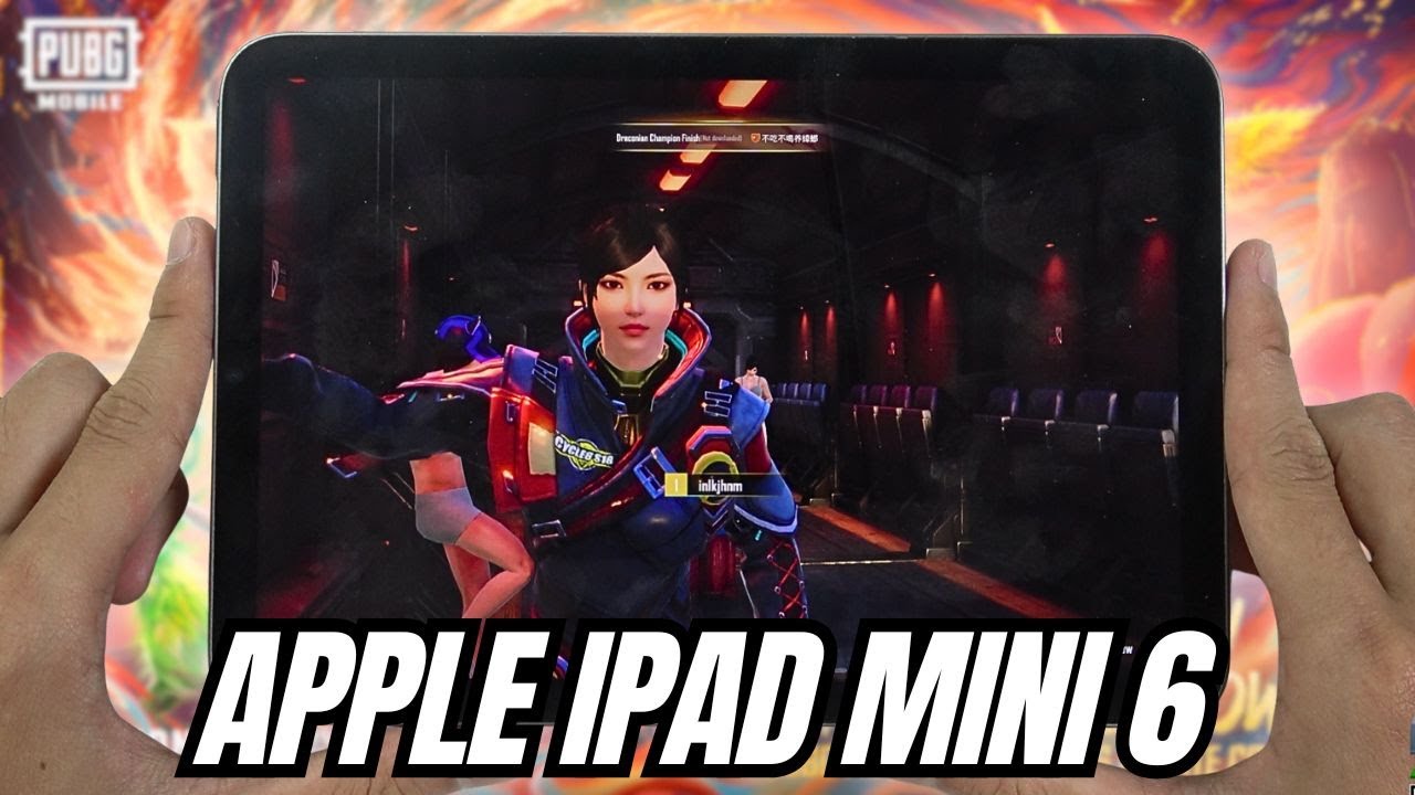IPAD MINI 6 test game PUBG MAX SETTING | FPS & Graphics | Apple A15 Bionic