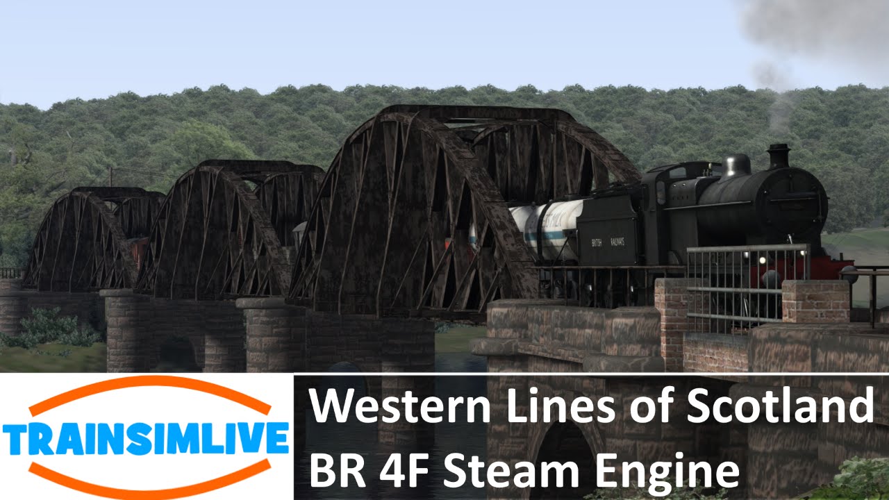 Train Simulator 2015 - Western Lines of Scotland, BR 4F Steam Engine #2 - 1 / 2