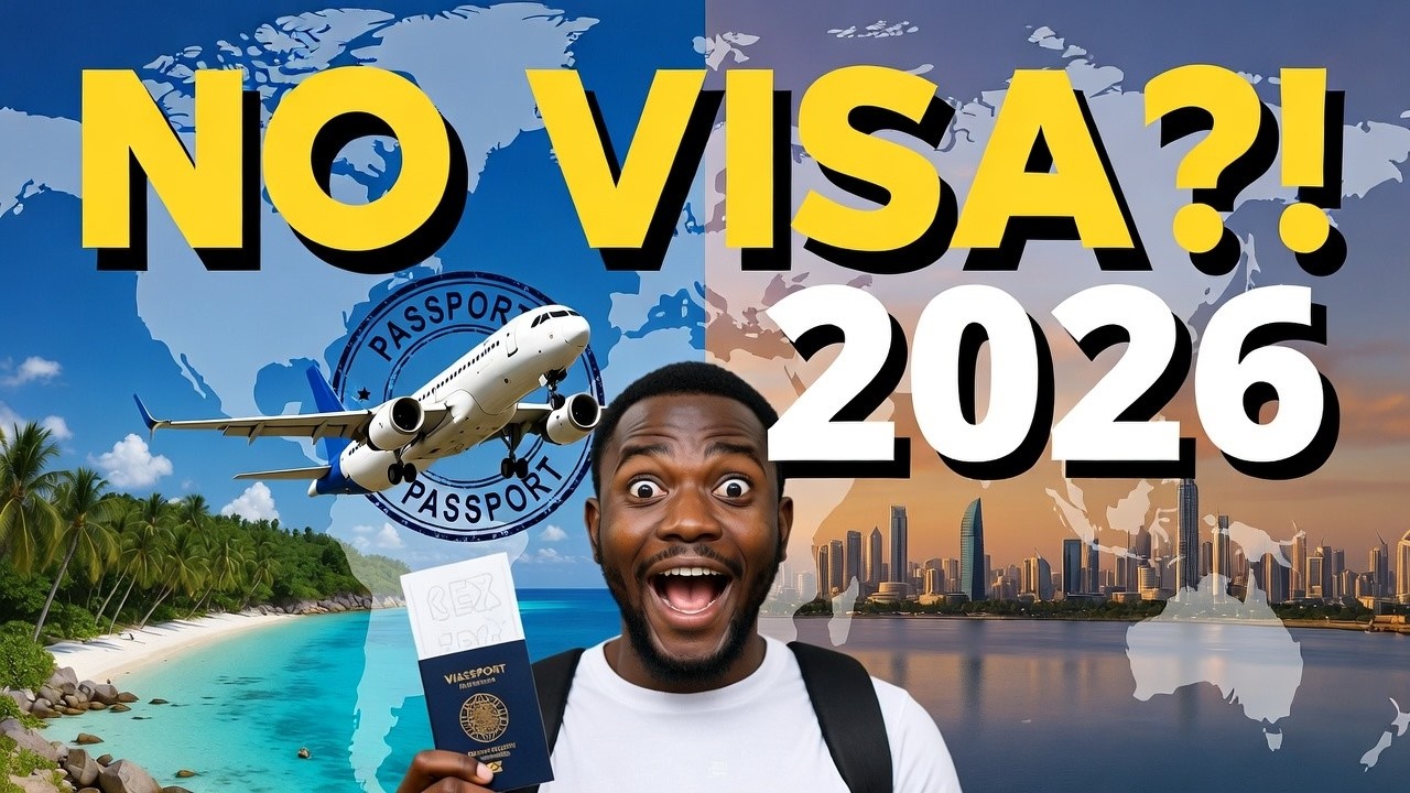Visa-Free Countries Africans Can Travel to in 2026 🌍 No Visa Stress!
