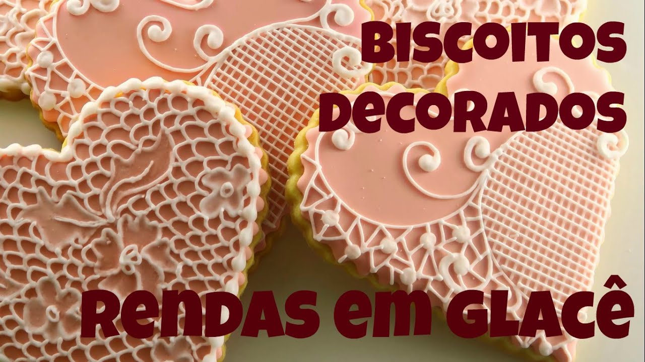 Como Decorar Biscoitos Rendados