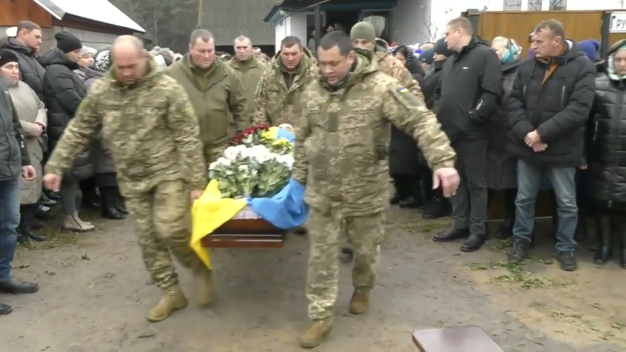 Остання земна дорога воїна-героя Савчука Олександра Олександровича с.Тинне