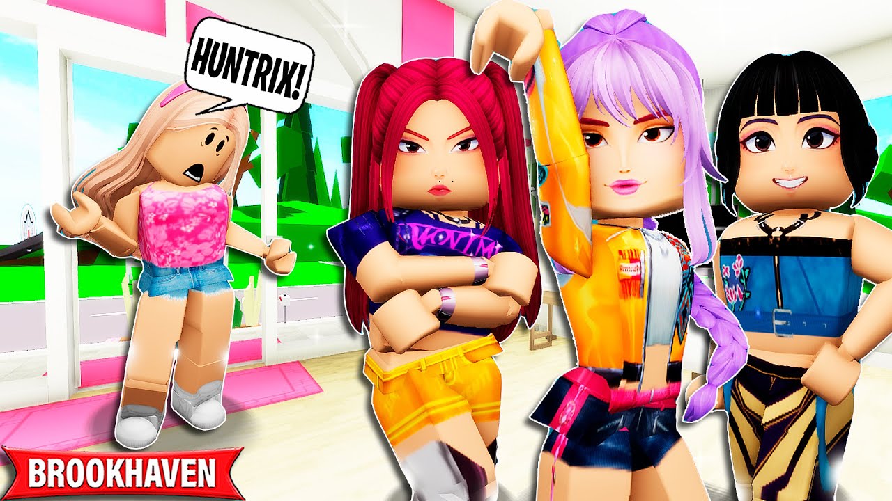 ENCONTREI A CASA DAS HUNTRIX NO BROOKHAVEN | Historinhas Brookhaven Roblox | Bibi e Lud