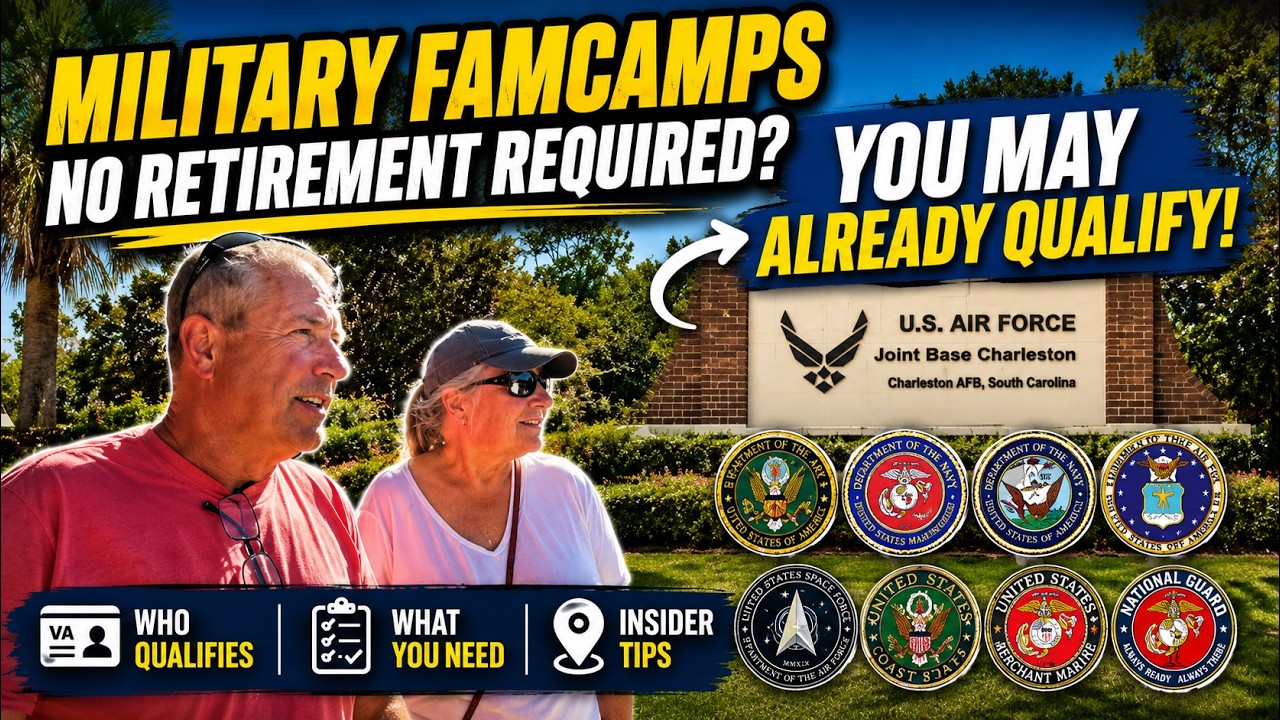 Military Famcamps Without Retirement - Service Connected Veterans Explained