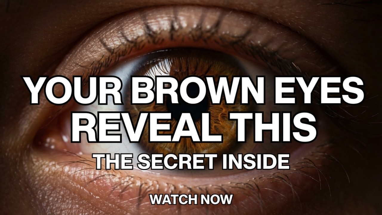 Your Brown Eyes Reveal This