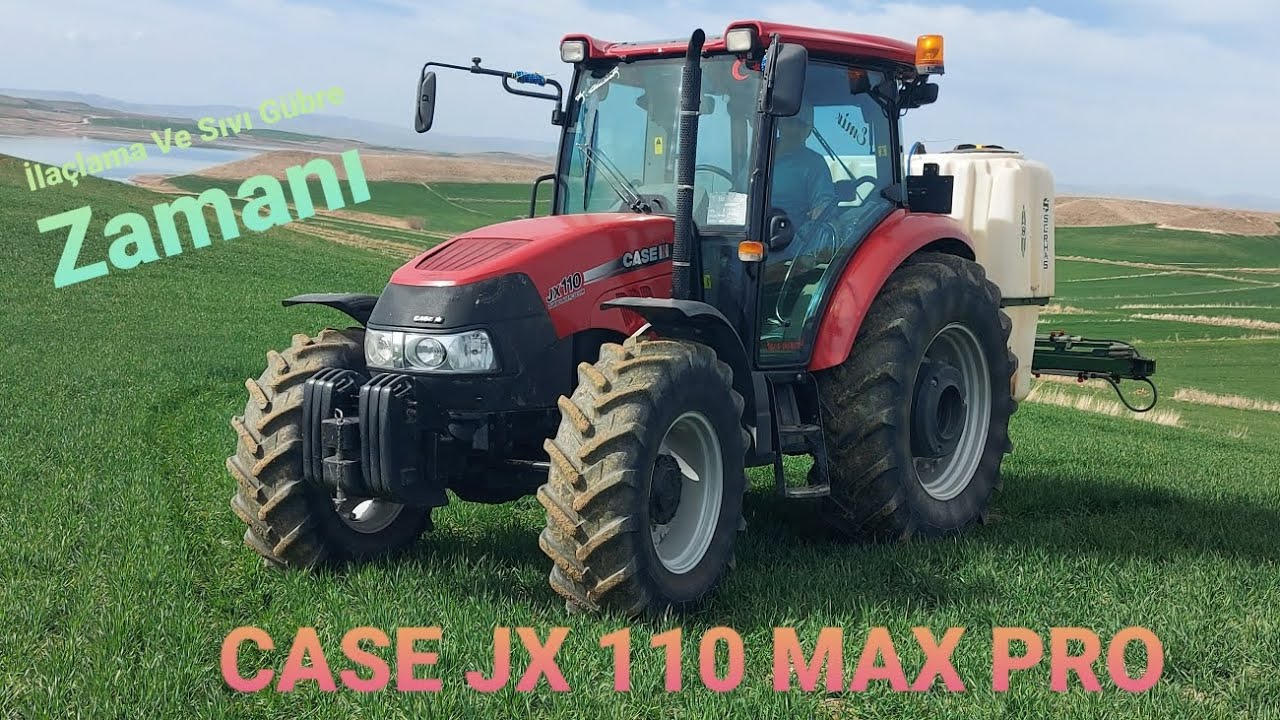 Buğdaylara Yabancı Ot İlacı Ve Sıvı Gübre Uygulaması Yapıyoruz! Case Jx110 #buğday #case#türktraktör