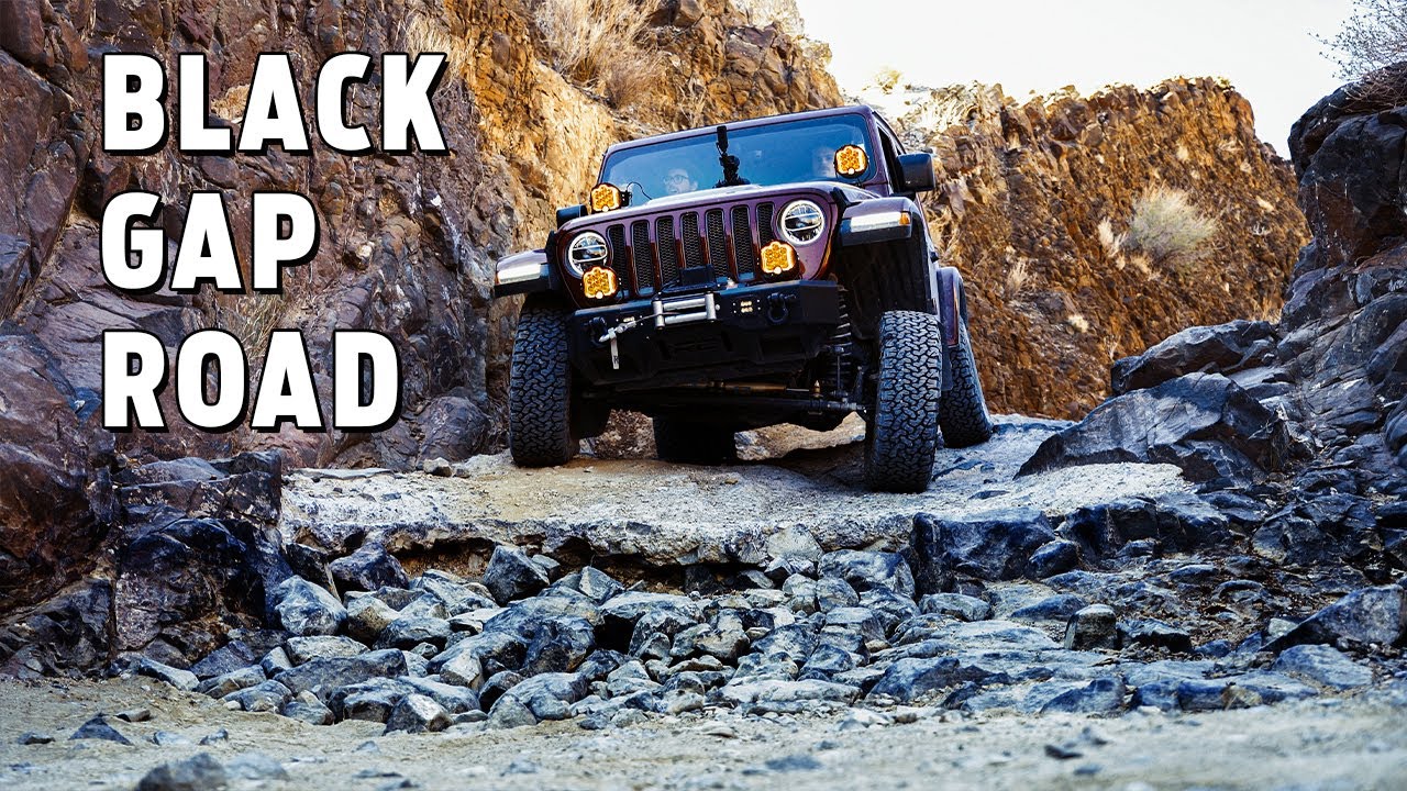 Black Gap Road FULL DRIVE - Jeep Badge of Honor Trail