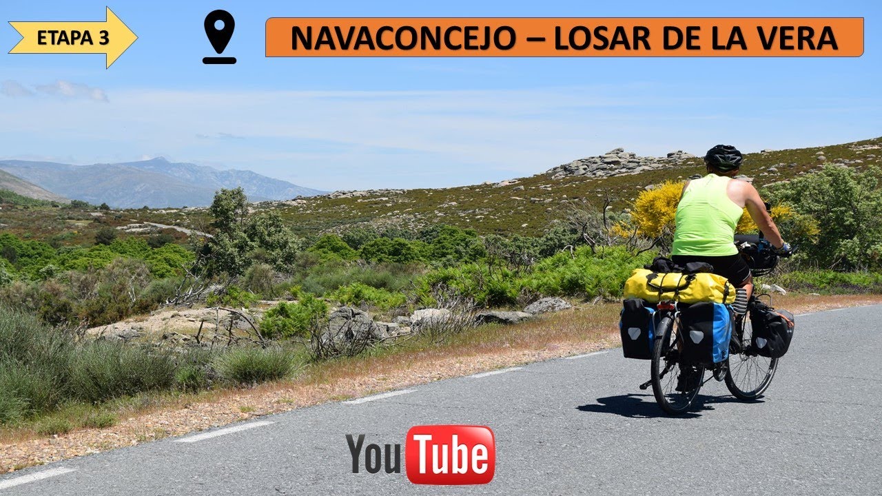 Cicloturismo por C&aacute;ceres y &Aacute;vila, Valles de Ambroz, Jerte, Vera, Gredos. Etapa 3/8 Navaconcejo-Losar