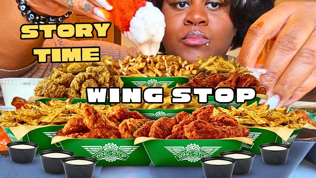 WING STOP | MUKBANG | STORYTIME