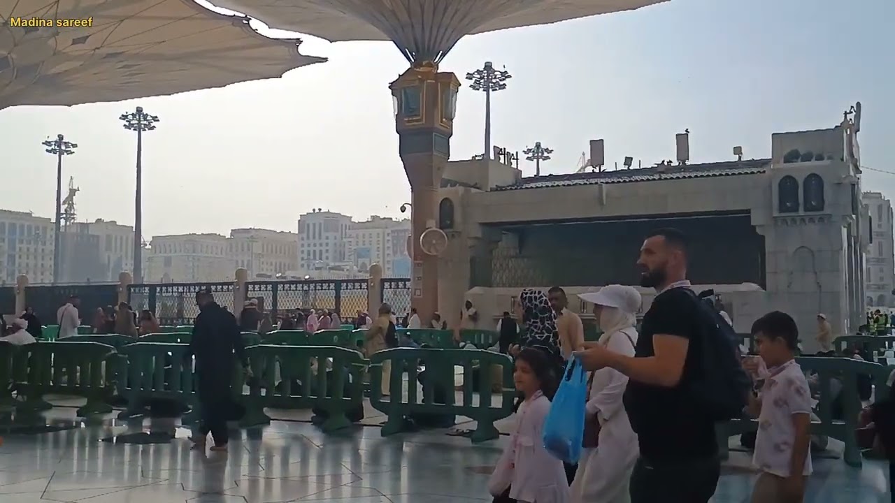 Masjid nabbi sareef ke get nambar 328 ki new ziyarat. Madina sareef #youtube #video #viral 🤲🕋