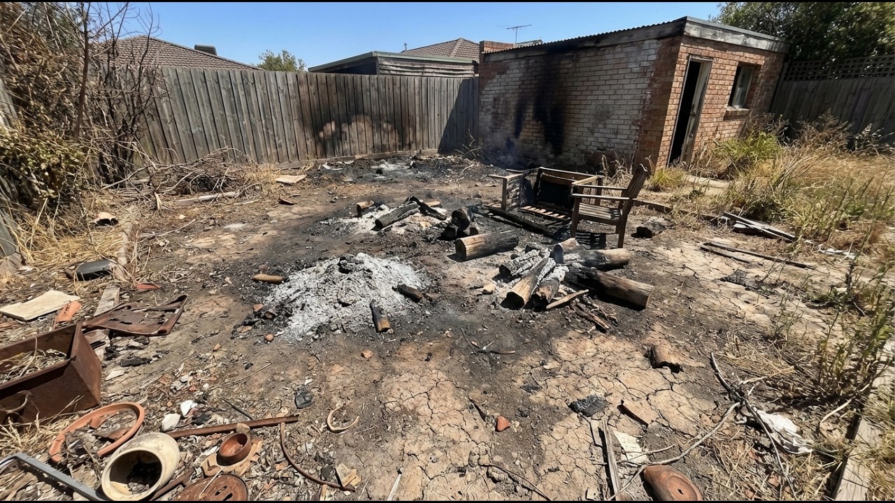 Fire Damaged Backyard Restoration