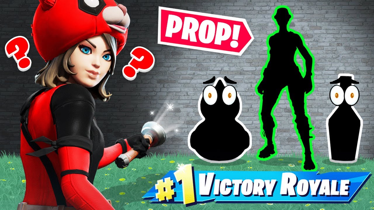 IMPOSSIBLE PROP HUNT Game Mode in Fortnite