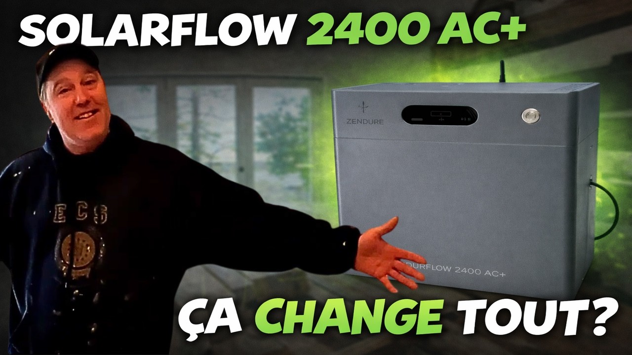 J&rsquo;installe le Zendure SolarFlow 2400 AC+  &ccedil;a change vraiment tout
