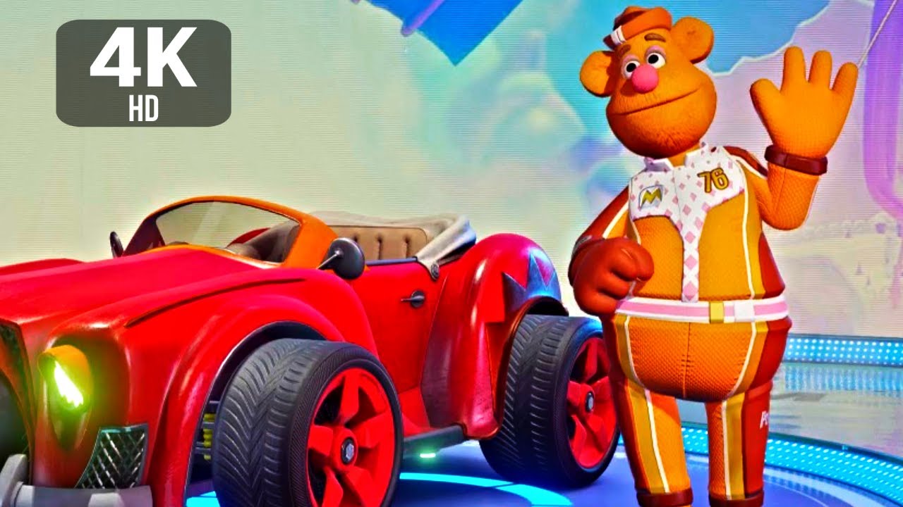 Fozzie Bear Gameplay Full Race - Disney Speedstorm (4K)