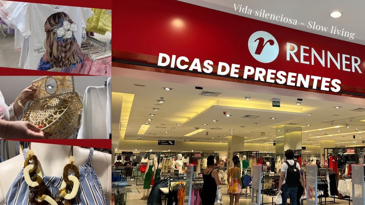 Dicas de presente das lojas Renner | vários estilos | roupas para o natal | presente para o natal