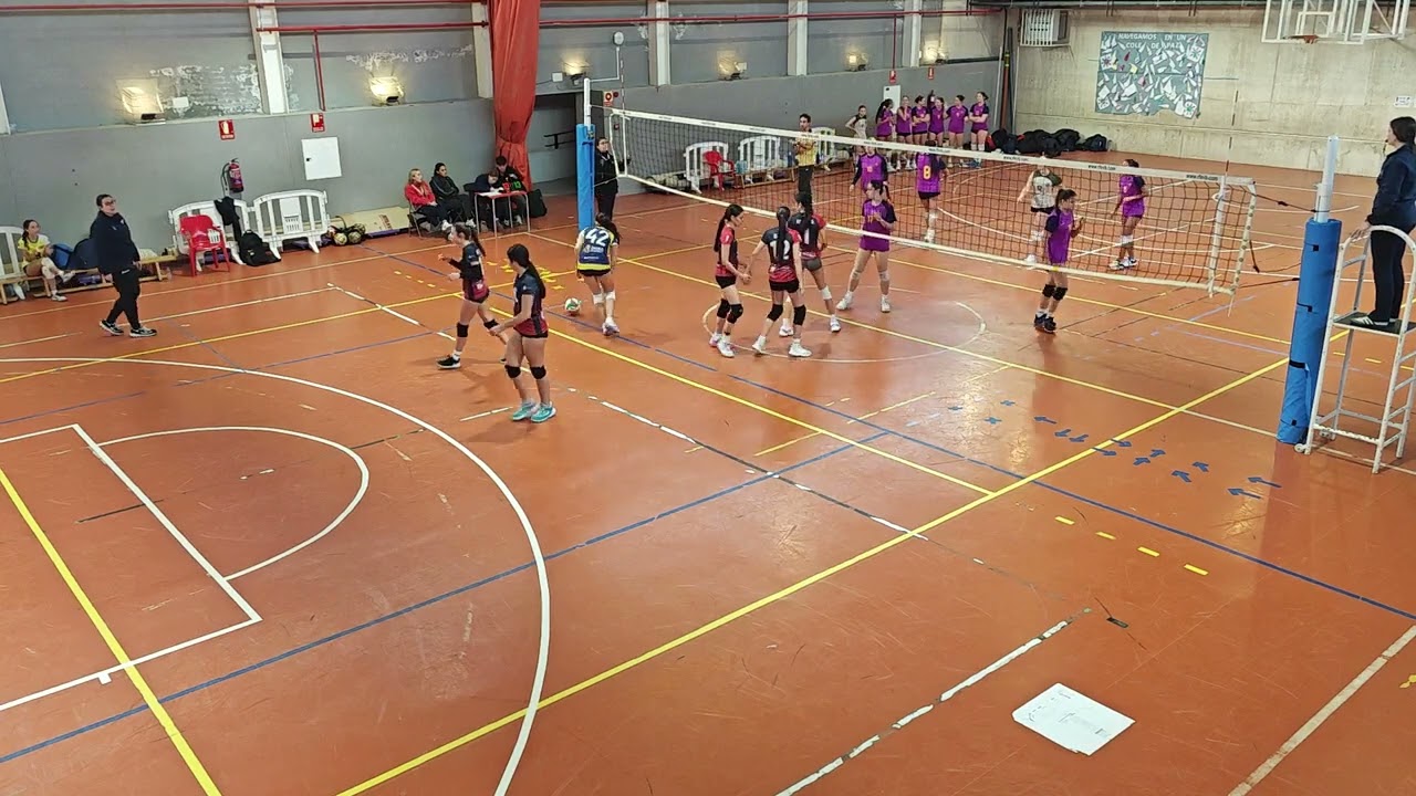 Juvenil femenino (copa de España)1° partido