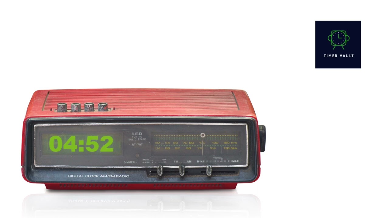 ⏰ 10 Minute Timer | Old-School Alarm Clock | Classic Radio Loud Wake-Up Alarm