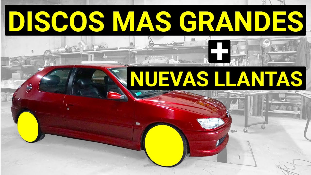 Nuevos DISCOS de FRENO MAS GRANDES y LLANTAS NUEVAS!!!