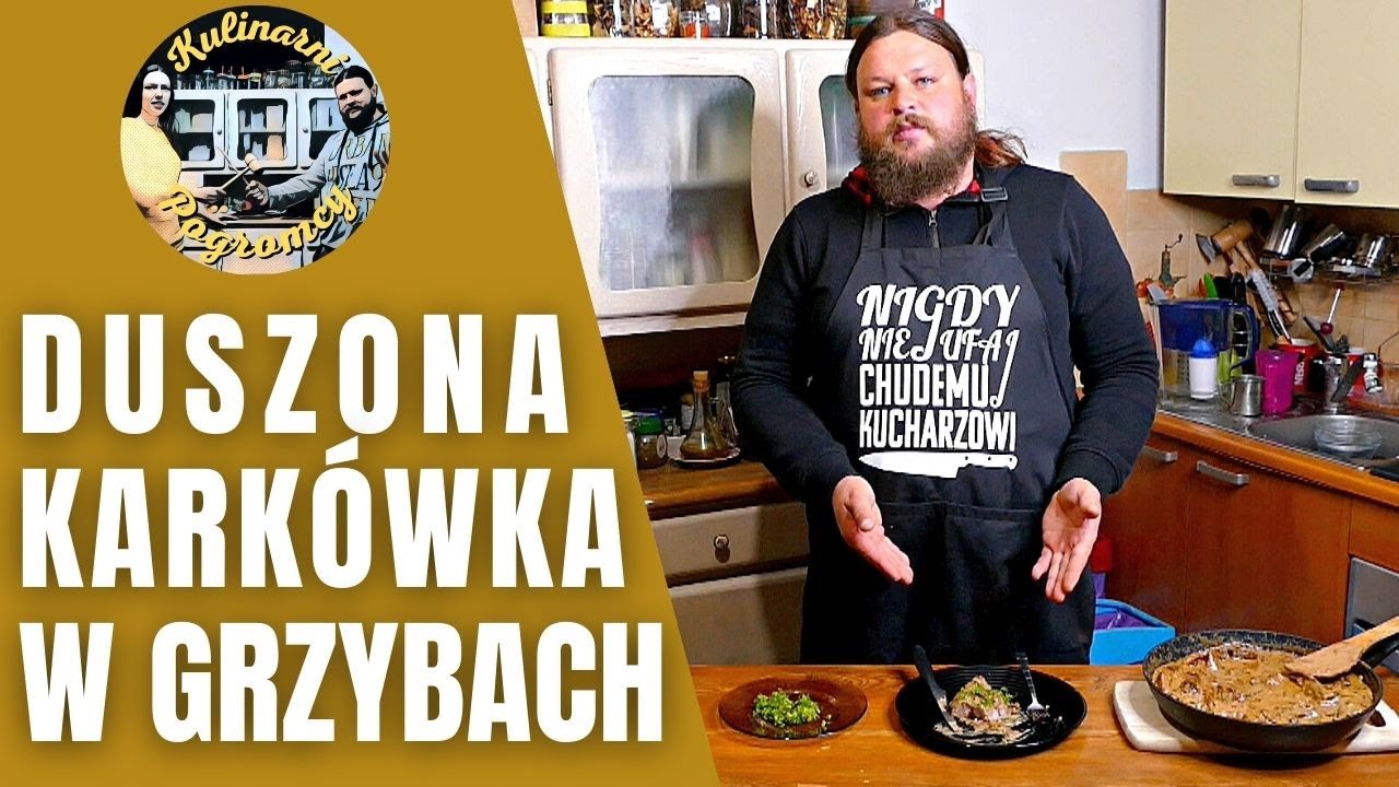 KARKÓWKA duszona w sosie grzybowym